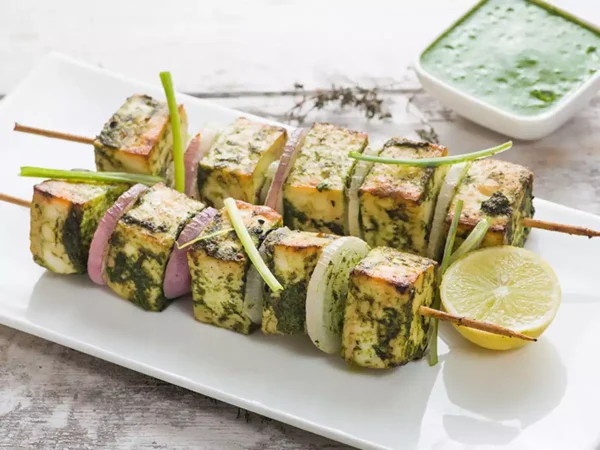 Paneer Hariyali Tikka