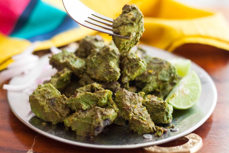 Chicken Tikka Hariyali